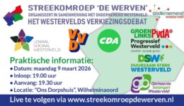 Westervelds Verkiezingsdebat-druk