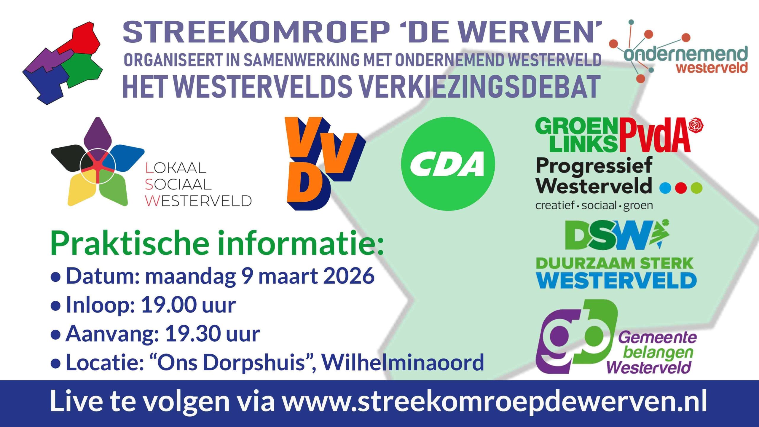 Westervelds Verkiezingsdebat-druk