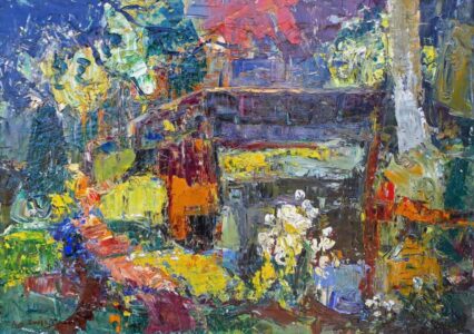 schilderij van Piet Zwiers - foto aangleverd
