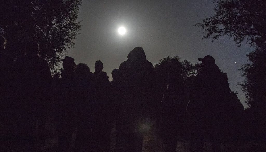 Vollemaanwandeling (foto Marco van de Burgwal)