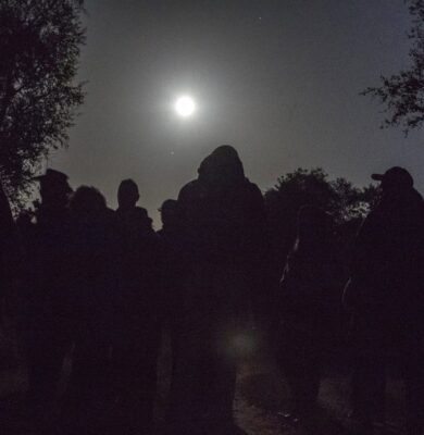 Vollemaanwandeling (foto Marco van de Burgwal)