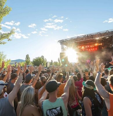 Muziek festival (foto Magnific)