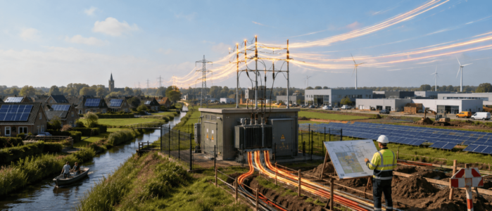 Netcongestie Steenwijkerland - foto AI