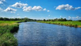 Ondanks droogte volle sloten - foto aangeleverd