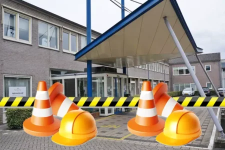 Zonnekamp verbouwing afbeelding werk in uitvoering (foto Noorderboog)