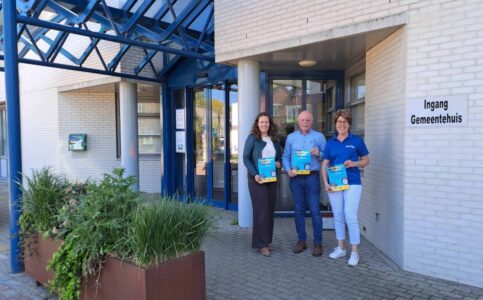 Marloes van Schooten, Klaas Korthoef en Marieke Pit. (Kevin Hoen ontbreekt) -foto aangeleverd