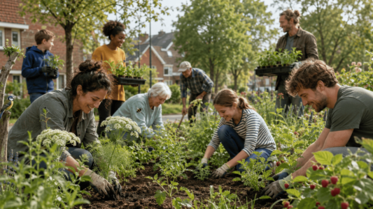Groene Lopers stellen plantenpakketten beschikbaar (foto AI)