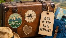 Ik ga op reis (foto aangeleverd)