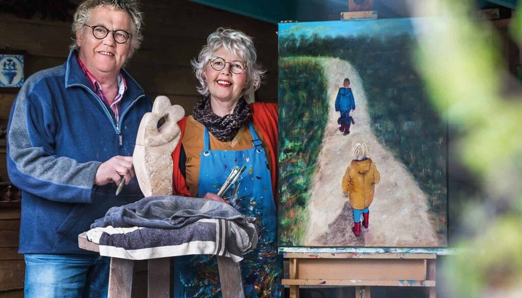 Jaap Mones en Jenny Nes - Diever (foto Wim Goedhart)