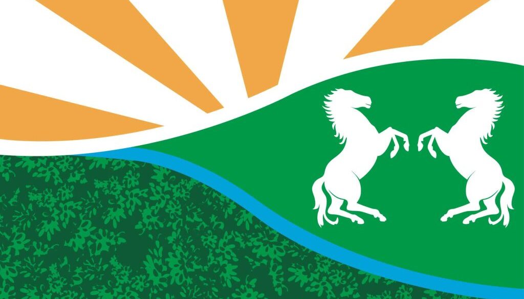 Vlag-Witte-Paarden-Baars-beeld_-Buurtvereniging