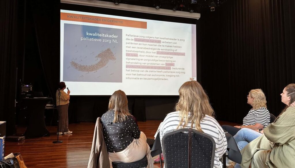 Voorlichtingsavond over palliatieve zorg (foto Dirk Brans)