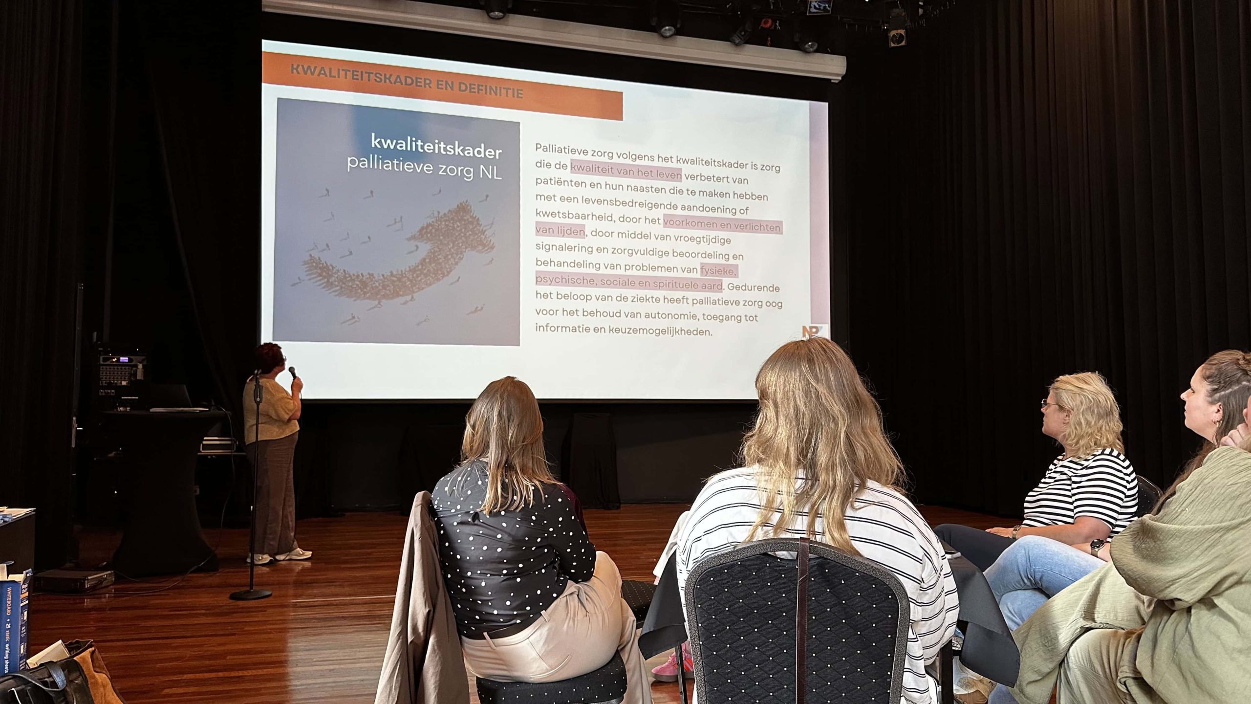 Voorlichtingsavond over palliatieve zorg (foto Dirk Brans)