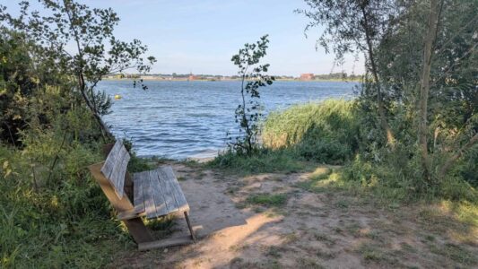 Eesermeer met uitzicht op Steenwijk (foto De Werven)