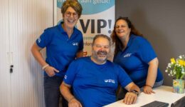 Van lnr: Marieke Pit, Peter Bandringa en Rianne in ’t Veld, (FotoPeter van de Beld)