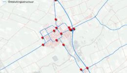 Kaart van tijdelijke verkeerscamera's in Wolvega en De Blesse.