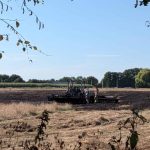 Trekker en akker in Paasloo verbrand (foto De Werven)
