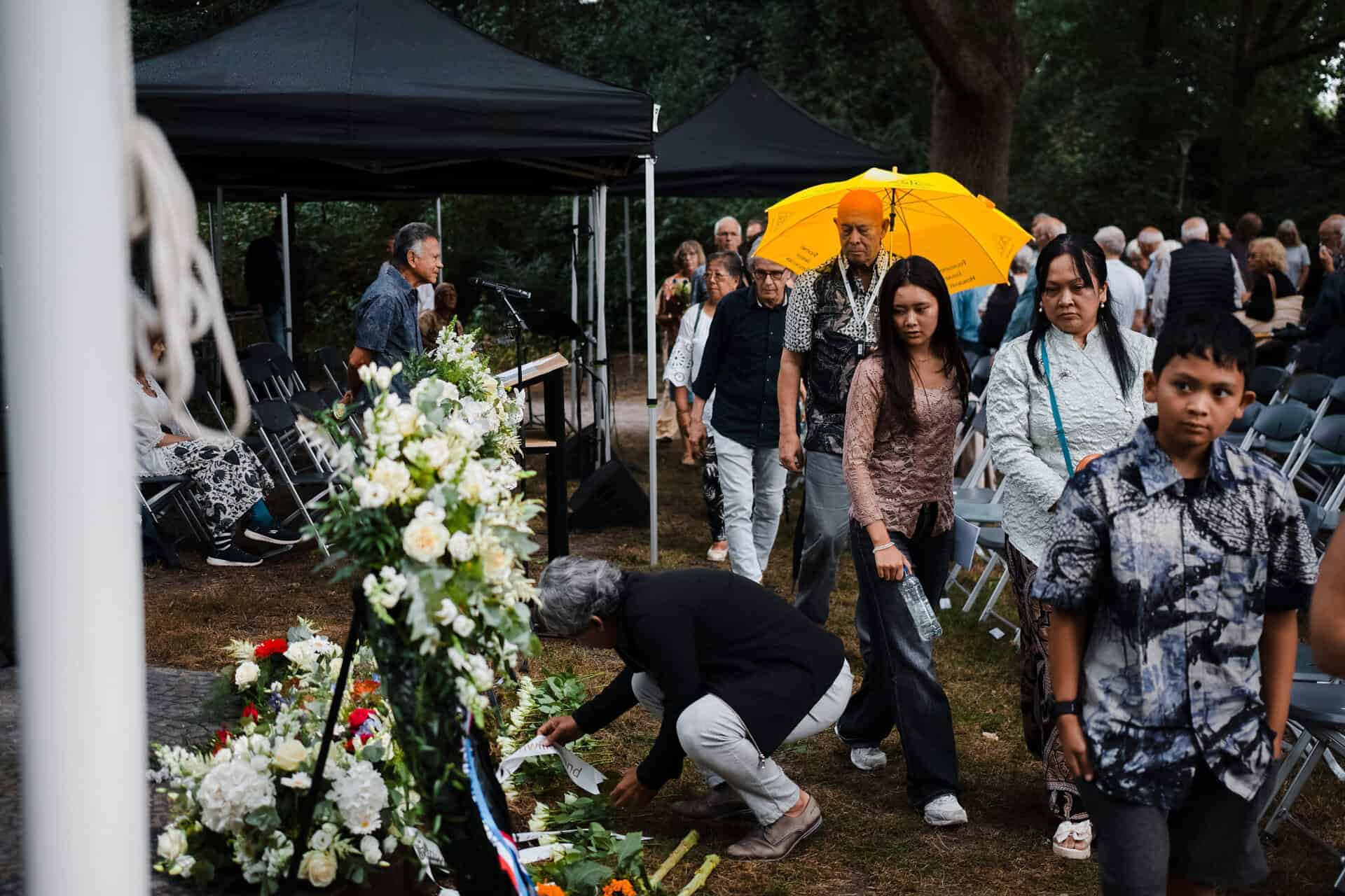 Herdenking Eidne Tweede Wereldoorlog in Steenwijk (foto: Thom Dolstra)