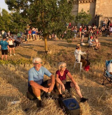 Jan Willem van Dalen en Nancy Kuper in Noord-Spanje (foto aangeleverd)