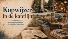 Kopwijzer in de kantlijn (foto Ai gemaakt)