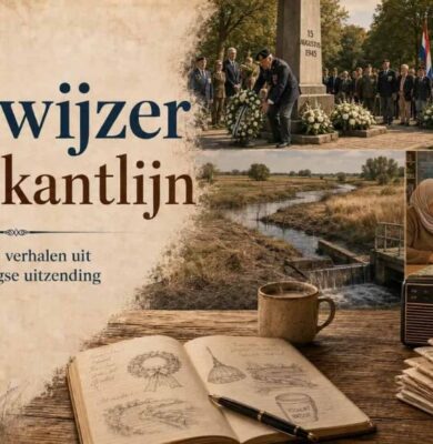 Kopwijzer in de kantlijn (foto Ai gemaakt)