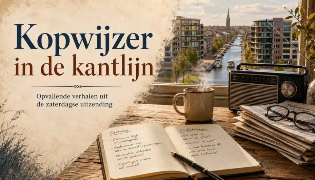 Kopwijzer in de kantlijn (foto De Werven)