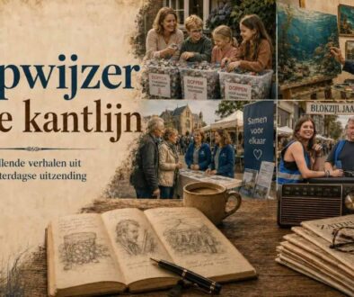 Kopwijzer in de kantlijn (foto AI gemaakt)