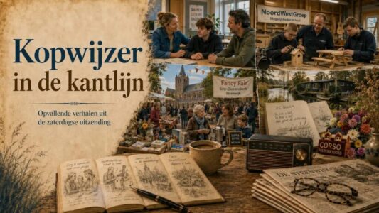 Kopwijzer in de kantlijn (foto AI gemaakt)