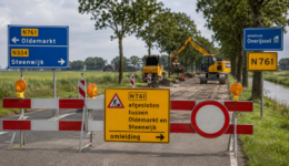 N761 en N334 tussen Oldemarkt en Steenwijk9Foto AI Gemaakt)