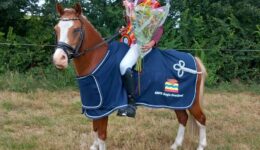 Lois Winters met haar pony Vito LJW (foto aangeleverd)