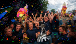Winnaars Symboliek – PIÑATA! (colage: RTV SLOS; foto's Wim Echten)
