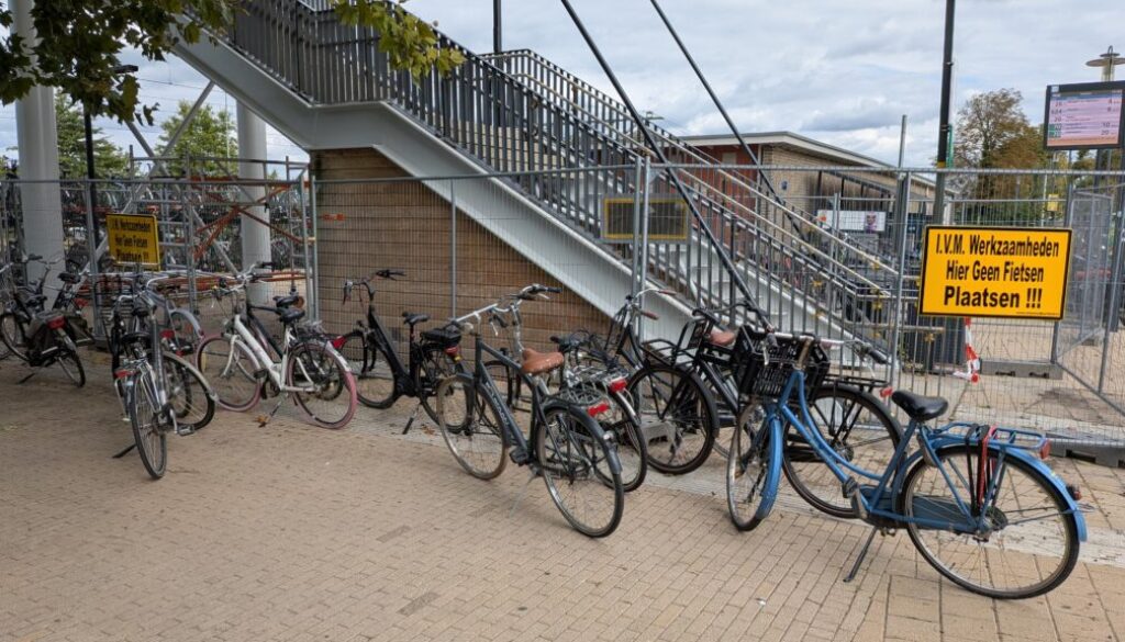 fietsen rond Station Steenwijk foto De Werven