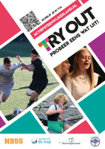 Poster Sjors Sportief en Creatief (foto aangeleverd)