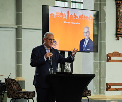 Prinsjesdaglunch Steenwijerkland met Ahmed Aboutaleb foto Thom Dolstra
