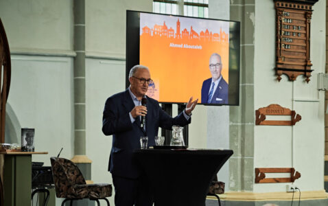 Prinsjesdaglunch Steenwijerkland met Ahmed Aboutaleb foto Thom Dolstra