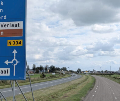 Ruxveenseweg richting Hooidijk foto de Werven