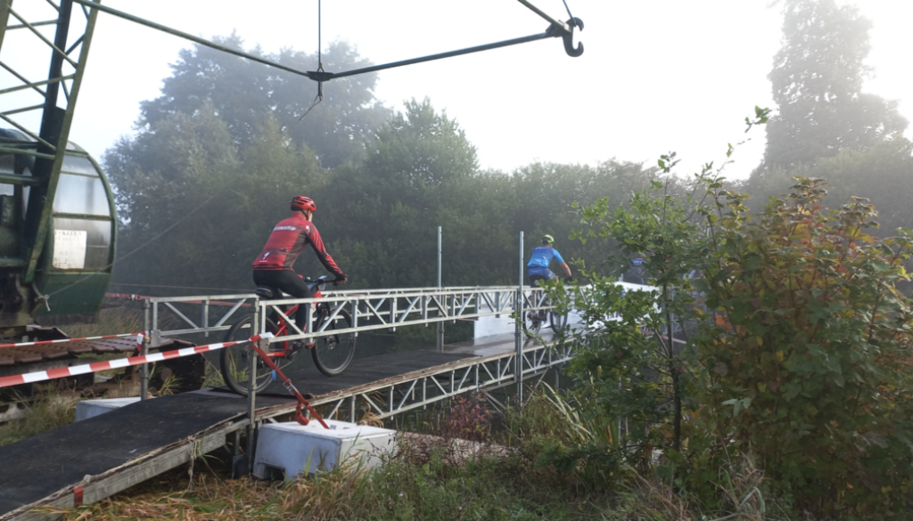 Brug over Mallegat (foto aangeleverd)
