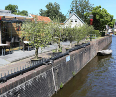 Kademuren Ossenzijl (foto provincie Overijssel)