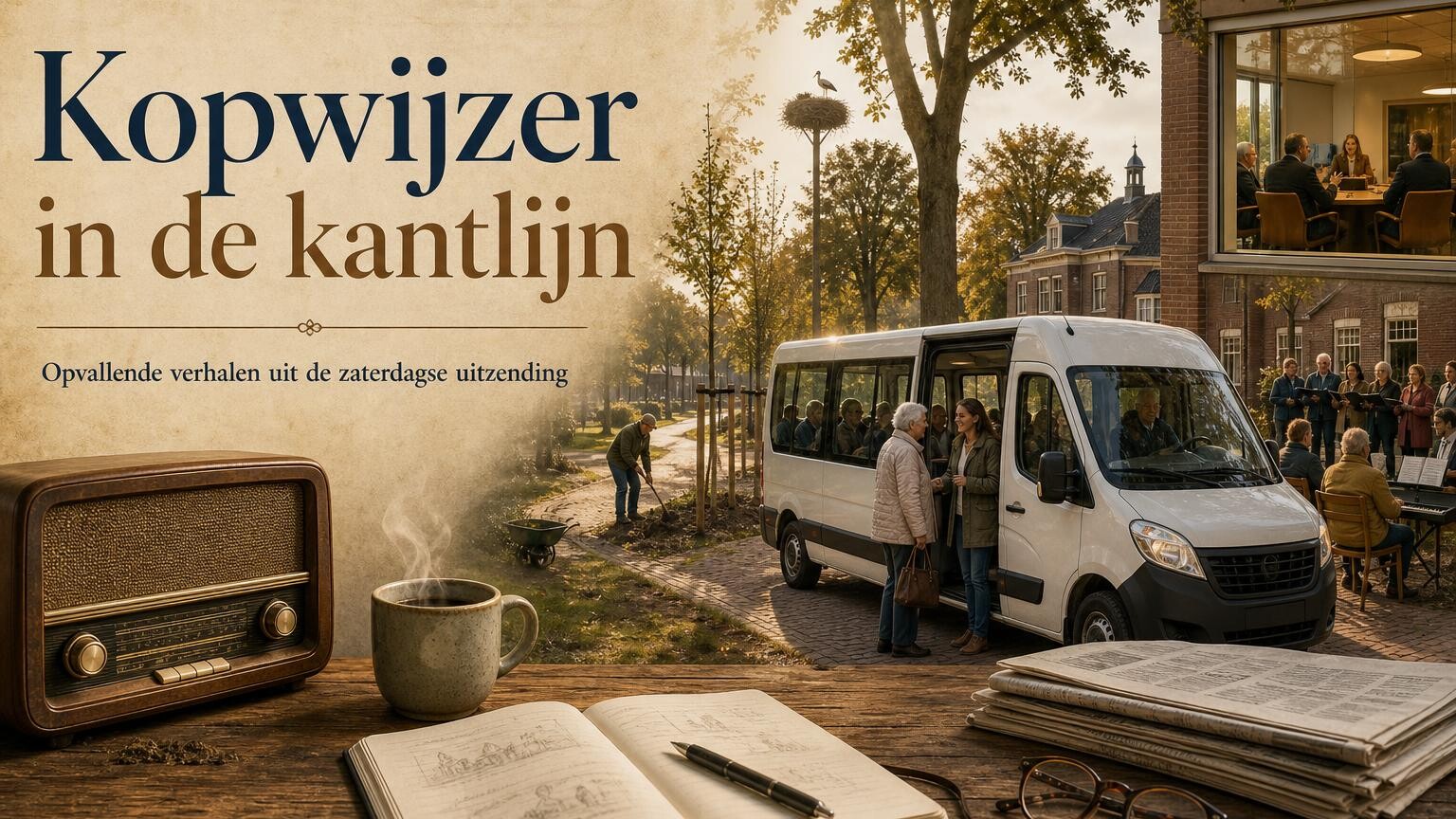 Illustratie bij Kopwijzer in de kantlijn: Wat een dorp zelf in beweging kan brengen