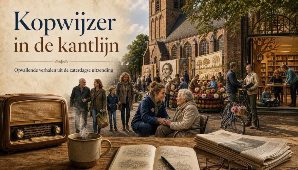 Illustratie bij Kopwijzer in de kantlijn: Waar mensen ruimte maken voor elkaar
