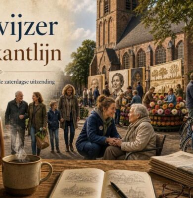 Illustratie bij Kopwijzer in de kantlijn: Waar mensen ruimte maken voor elkaar