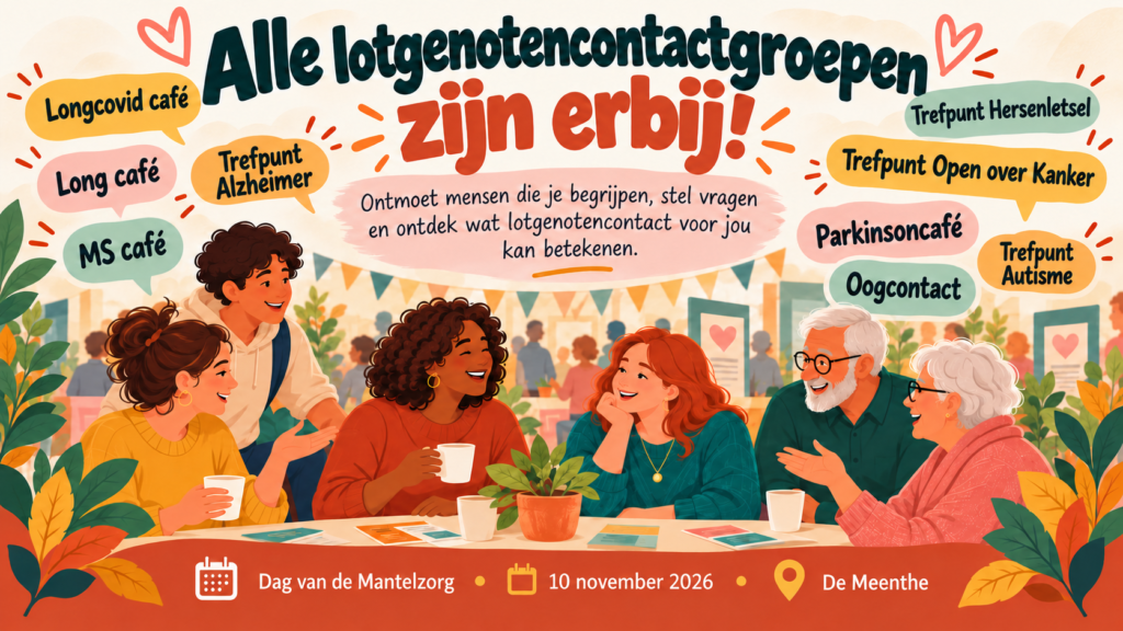 Dag van de Mantelzorg (posterbeeld Dirk Brans)