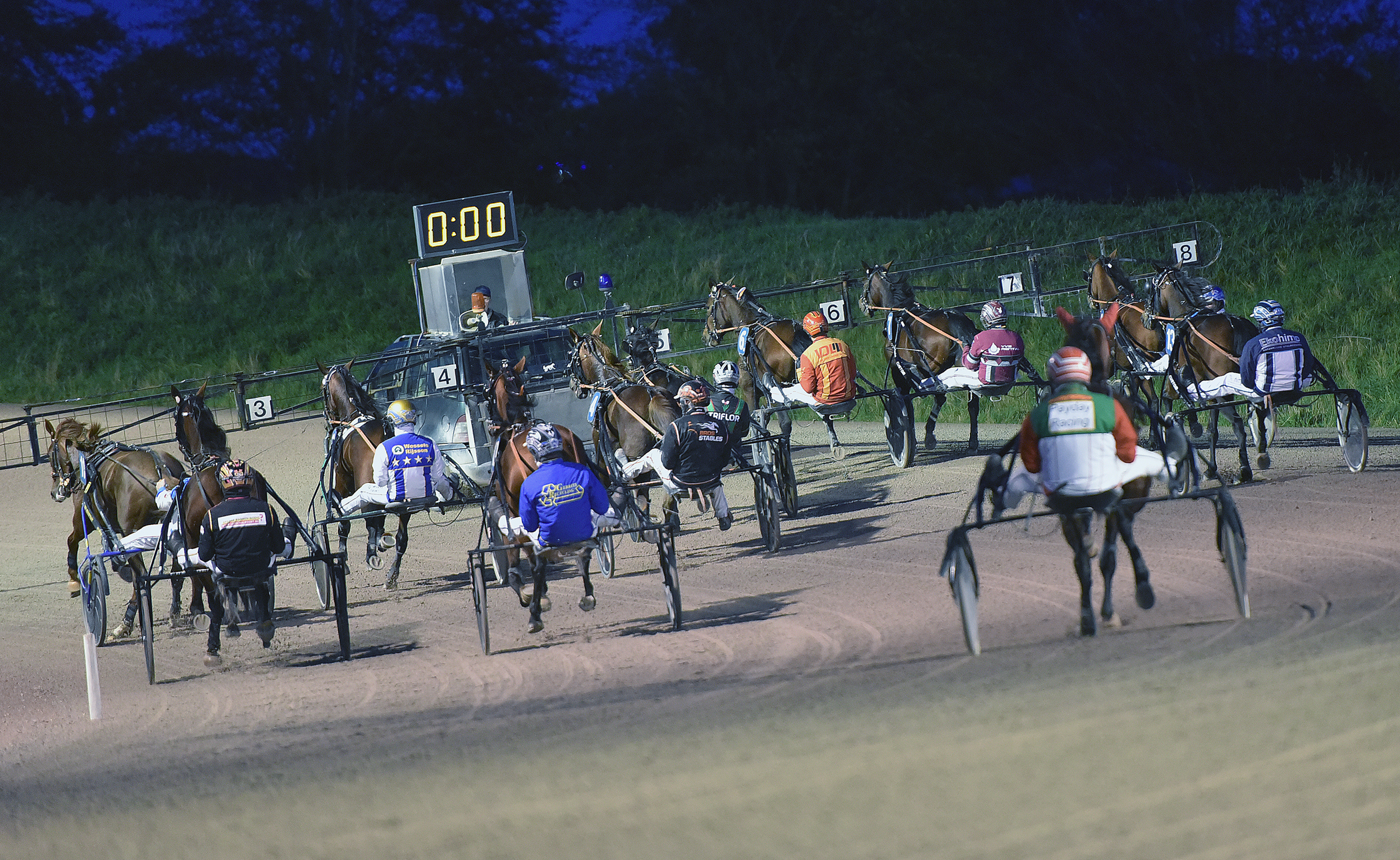 Start Jofferprijs S op het Victoria Park Wolvega Lenus van der Broek