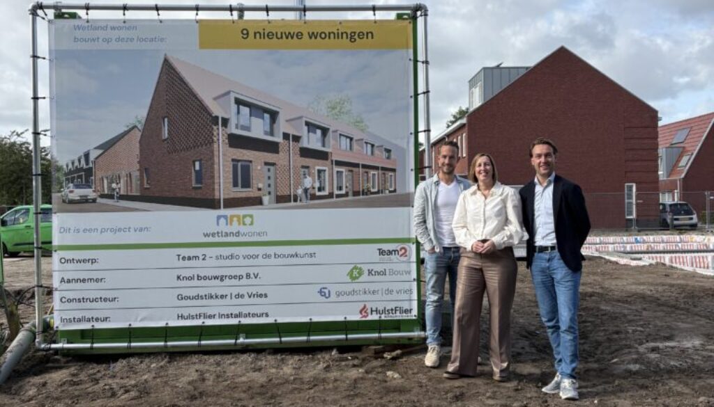 Start bouw (foto aangeleverd)