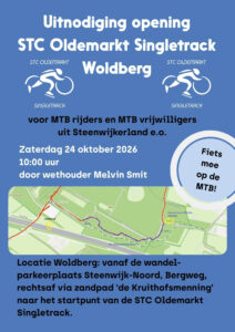 Uitnodiging Officiele Opening STC Oldemarkt Singletrack – Wold (foto aangeleverd)