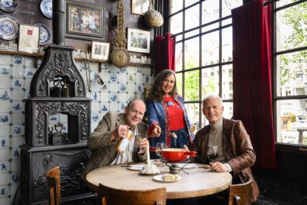 Erik van Muiswinkel, Cor Bakker en Rebecca Lobry (foto Annemieke van der Togt)