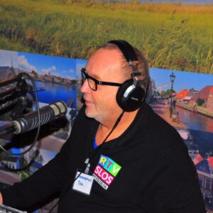 Dirk Brans bij RTV SLOS (Foto: Eigen foto).