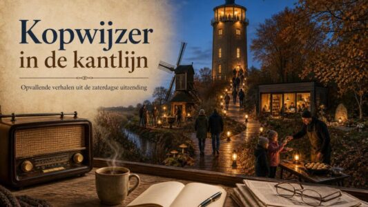 Illustratie bij Kopwijzer in de kantlijn: Een verlichte wandeling langs de watertoren
