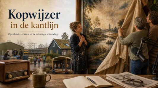 Illustratie bij Kopwijzer in de kantlijn: Een wandkleed vol Steenwijkerland krijgt een plek bij RTV SLOS